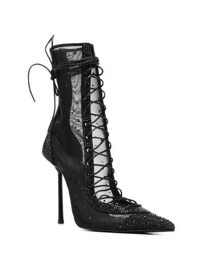Le Silla Embellished Boots In Multi