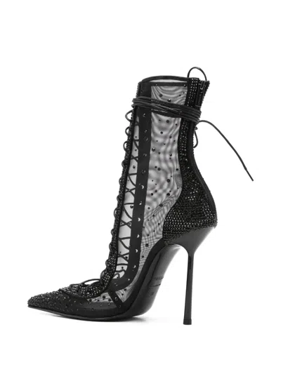 Le Silla Embellished Boots In Multi