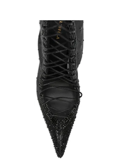 Le Silla Embellished Boots In Multi