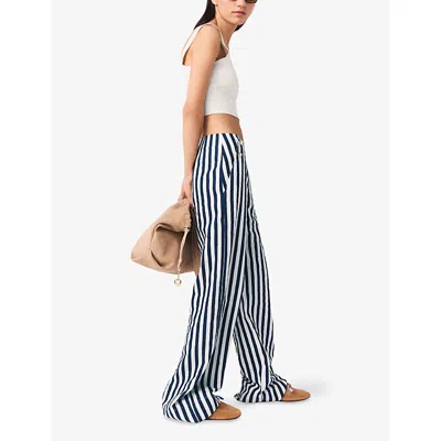 Maje Sailor Trousers In Multi