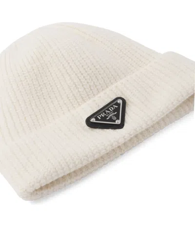 PRADA カシミヤ　ビーニー Prada Cashmere Beanie | Saks Fifth Avenue