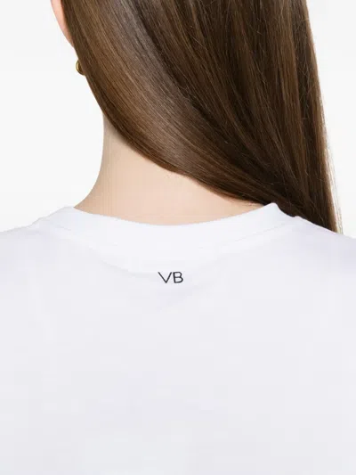 Victoria Beckham Tilly Cotton Jersey T-shirt In White