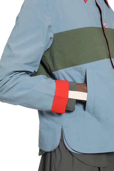 Craig Green Reversible Worker Jacket In Blue