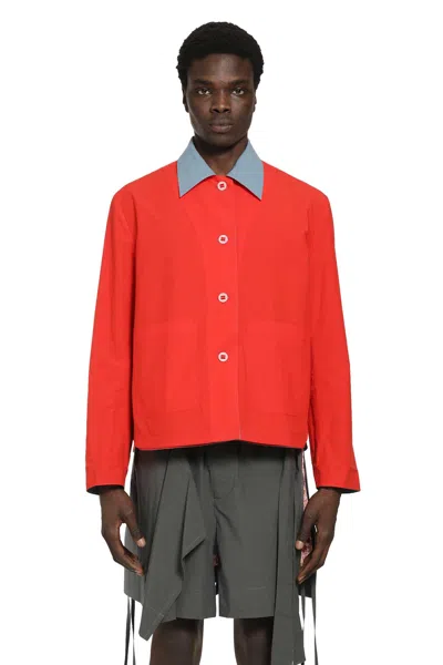 Craig Green Reversible Worker Jacket In Blue