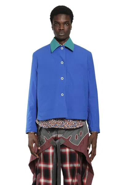 Craig Green Reversible Worker Jacket In Blue