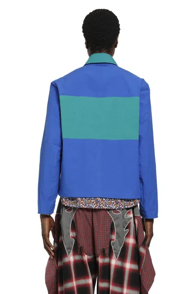 Craig Green Reversible Worker Jacket In Blue