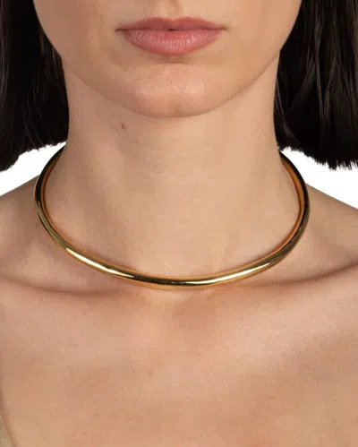 Alexis Bittar 14k Gold-plated Thin Collar Necklace