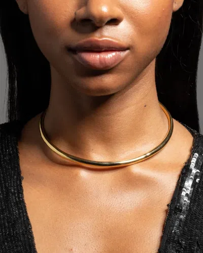 Alexis Bittar 14k Gold-plated Thin Collar Necklace