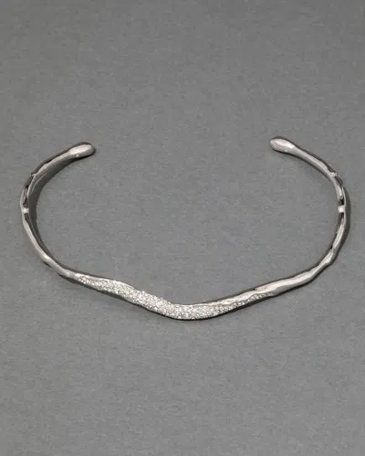 Alexis Bittar Solanales Crystal Skinny Collar Necklace In Pattern