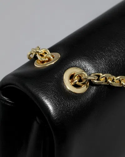 Alexis Bittar The Angular Leather Shoulder Bag In Black