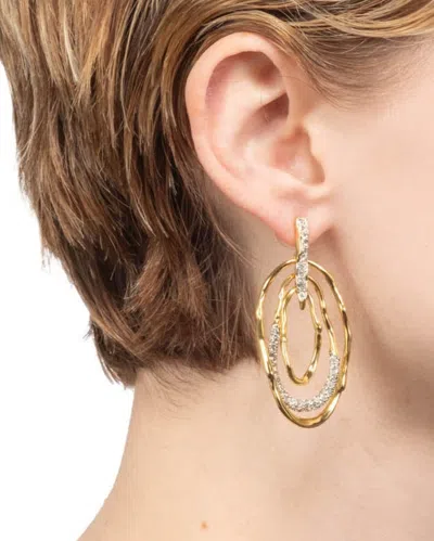 Alexis Bittar Solanales 14k Gold-plated Hoop Earrings