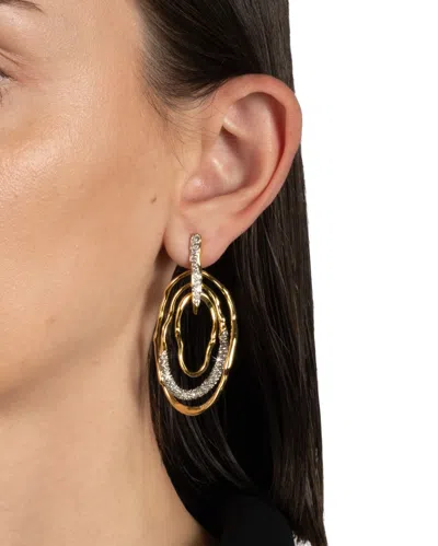 Alexis Bittar Solanales 14k Gold-plated Hoop Earrings