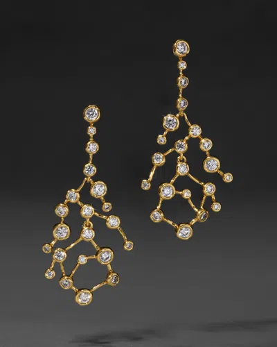 Alexis Bittar Asterales Crystal-embellished 14kt Gold-plated Drop Earrings