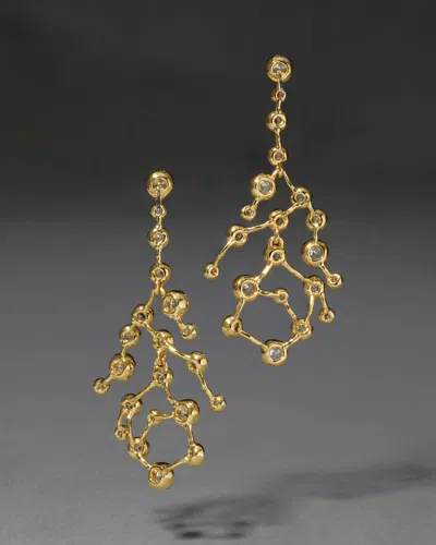 Alexis Bittar Asterales Crystal-embellished 14kt Gold-plated Drop Earrings