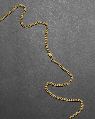 Alexis Bittar Liquid Lucite Horn Pendant Necklace In Gold