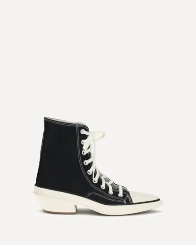Converse Chuck 70 De Luxe Pointed Womans Shoes In Black