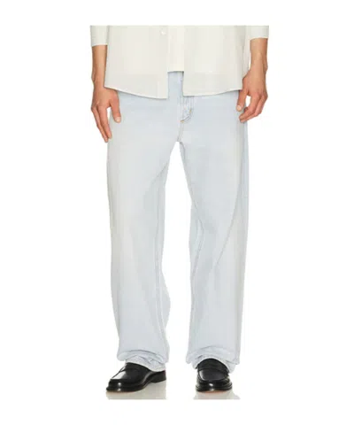 Agolde Belt Loop Jeans In Blue