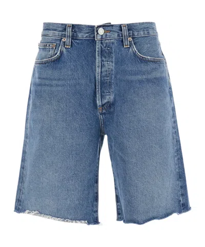 Agolde Anson Short In Blue