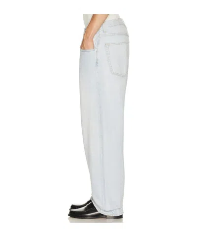 Agolde Belt Loop Jeans In Blue