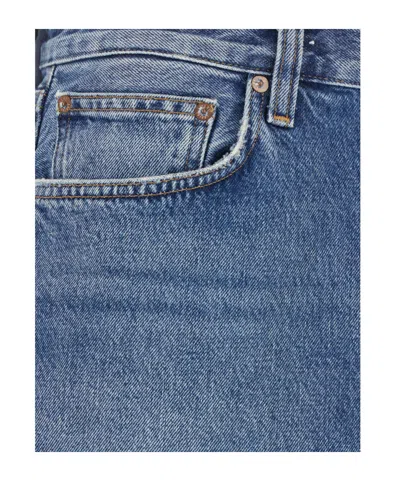 Agolde Anson Short In Blue