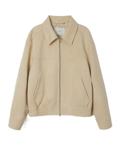 Dunst Long-sleeve Bomber Jacket In Neutral
