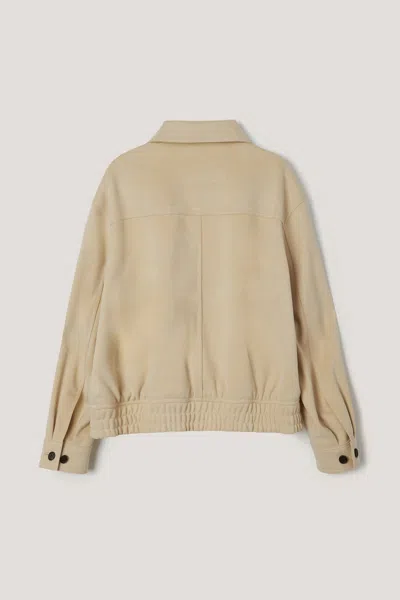 Dunst Long-sleeve Bomber Jacket In Neutral