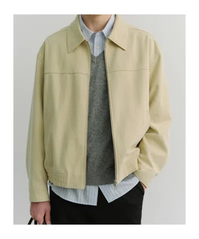 Dunst Long-sleeve Bomber Jacket In Neutral