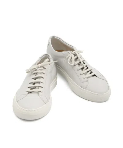 Common Projects Round-toe Sneakers In White