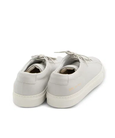 Common Projects Round-toe Sneakers In White