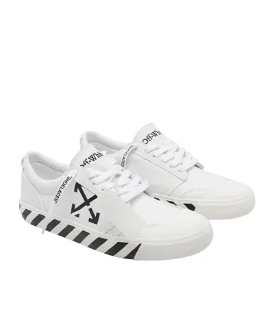 Off-white Vulcanized Sneakers In White