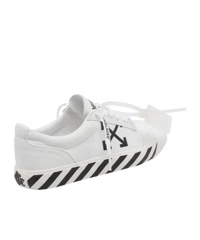 Off-white Vulcanized Sneakers In White