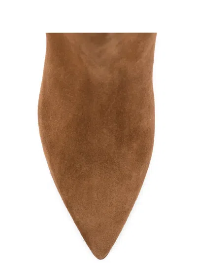 Anna F Point-toe Ankle Boots In Multi