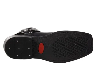 Durango Wide Width Harness Cowboy Boot In Black