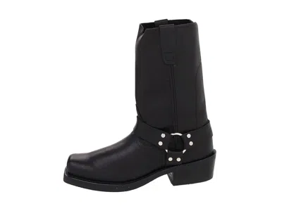 Durango Wide Width Harness Cowboy Boot In Black