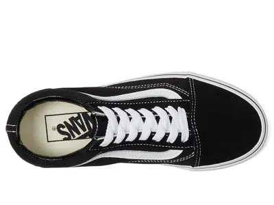Vans Ua Old Skool Stackforms Black/true White In Black