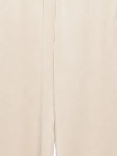 Antonelli Elasticated Palazzo Pants In Neutral