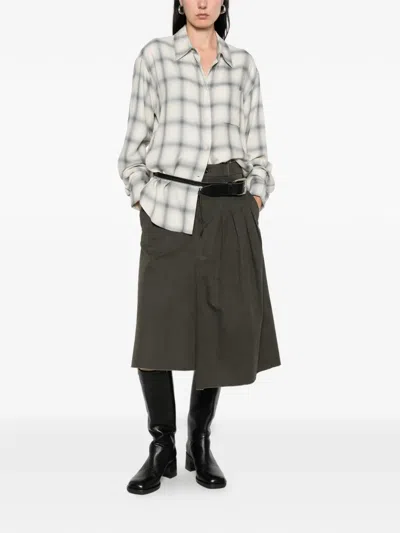 Our Legacy Forever Plaid-pattern Shirt In Multi