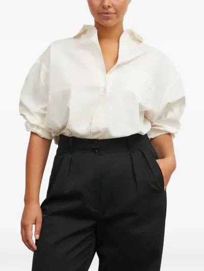 Skall Studio Edgar Shirt In White