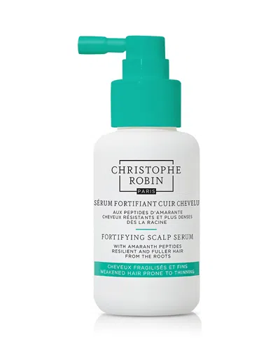 Christophe Robin Fortifying Scalp Serum With Amaranth Peptides In Transparent