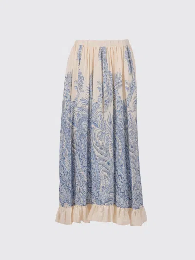 Etro Paisley-pattern Skirt In Neutral