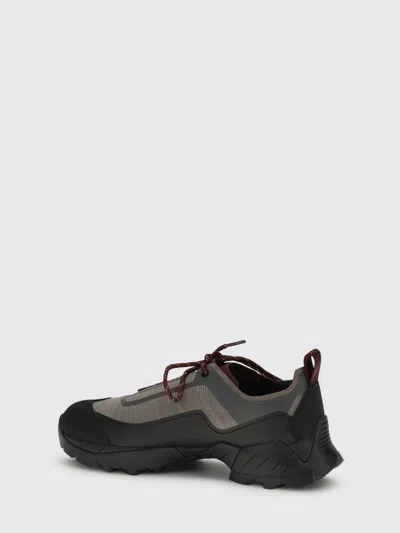 Roa Multicolor Polyester Athletic Sneakers In Black