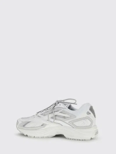 Reebok White Polyethylene Athletic Sneakers In Multi