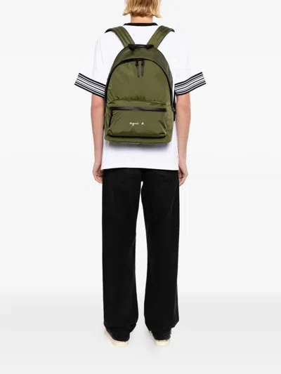 Agnès B. Fred Backpack In Green