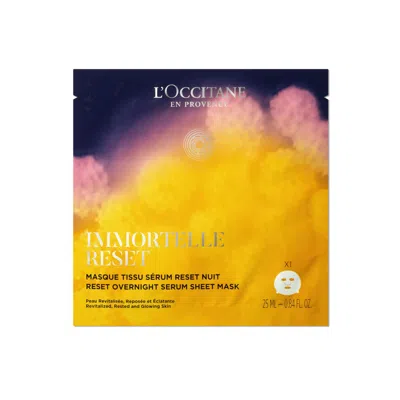 L'occitane Immortelle Overnight Reset Serum Mask 0.84 Fl oz In Transparent