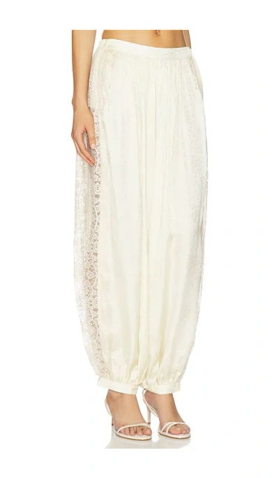 Sea Ethel Solid Bloomer Pants In White