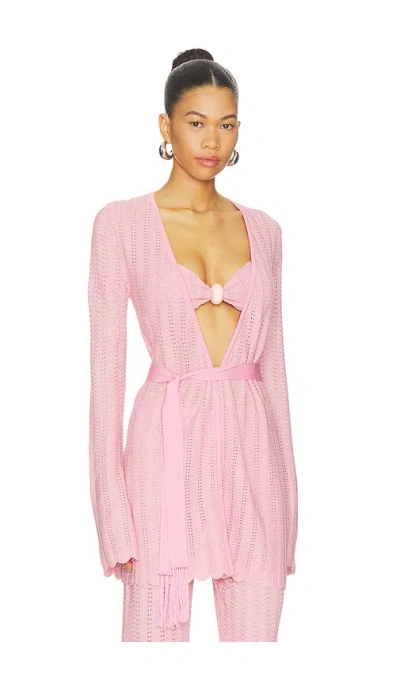 Devon Windsor Ginny Robe In Pink