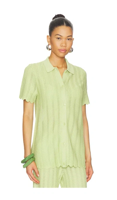 Devon Windsor Irene Top In Green