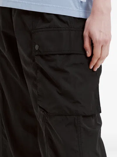Chocoolate Logo-patch Cargo Pants In Black
