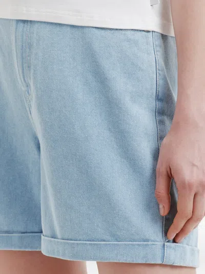 Chocoolate Roll-cuff Shorts In Blue