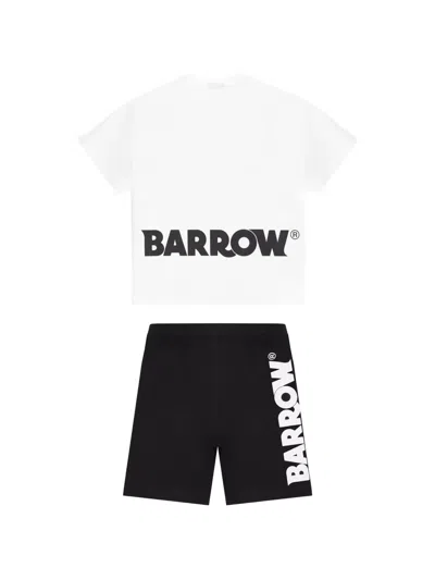 Barrow Regular Stretch Tracksuit In White